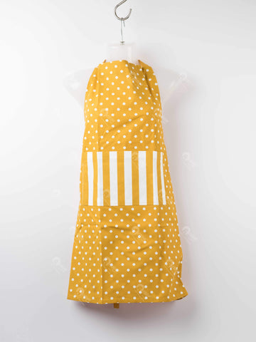 Apron - Polka Dot Mustard