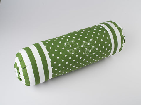 Bolster Cover - Polka Dot AF Blue