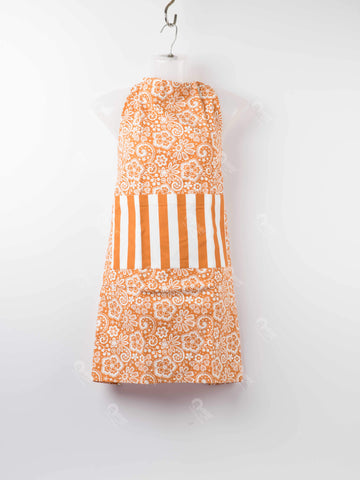 Apron - Lace Burnt Orange