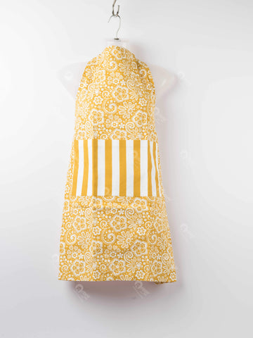 Apron - Lace Mustard