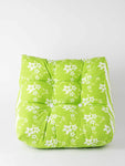 Back Rest Cushion - Wind Flower Green