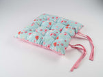 Chair Pad - Polka Dot Pink