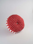 Floor Cushion R- Multi Polka