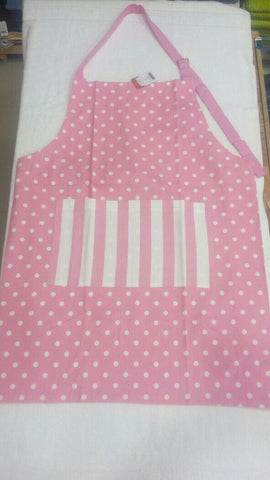 Apron Polka Dot Pink