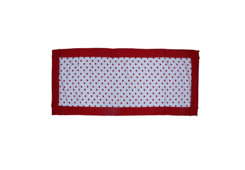 Fridge Cover - Polka Dot Pink