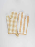 Glove - Polka Dot Mustard