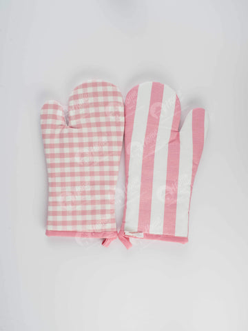 Glove - Polka Dot Red