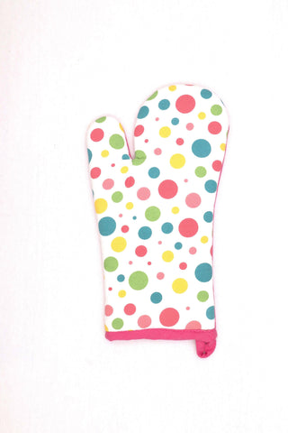 Glove - Multi Polka