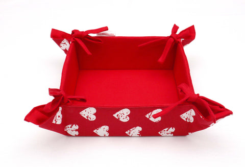 Bread Basket - Heart pro Red