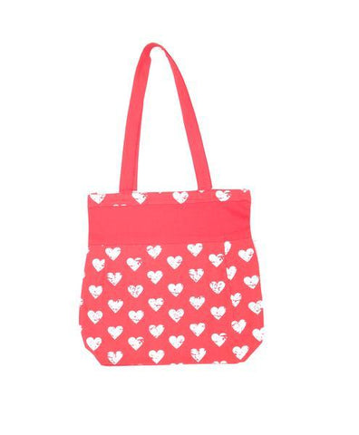 Shopping Bag - Heart Pro Red