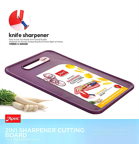 2-in-1 Sharpener Cutting Board